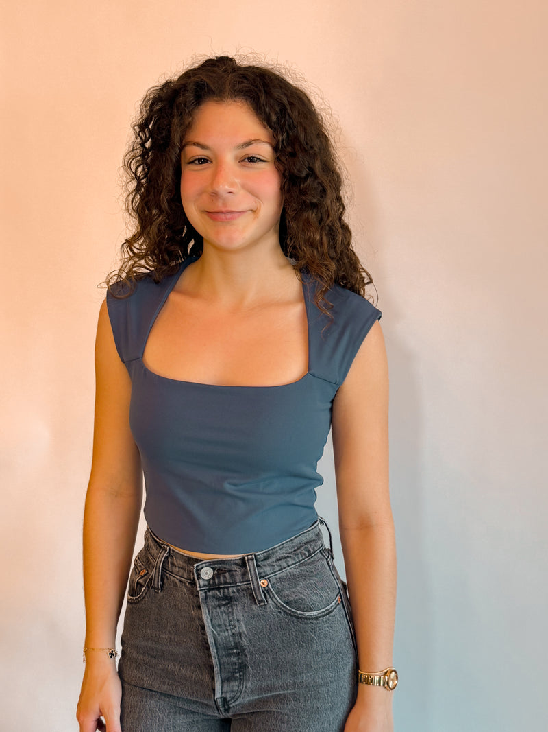 Dorothea Top (Blue)