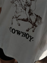 Noah- Cowboy Oversized Tee