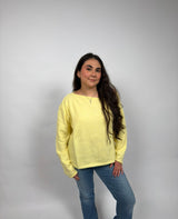 Honey Bee Relaxed Knit Sweater