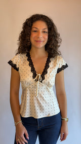 Ella Cream Top