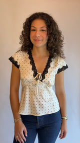 Ella Cream Top