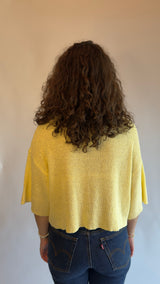 Sunny Sleeve Button Down Knit Cardigan